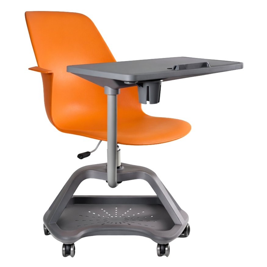 Silla con Paleta Think Naranja