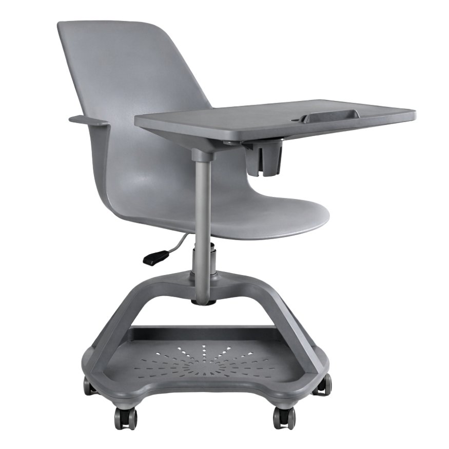 Silla con Paleta Think Gris