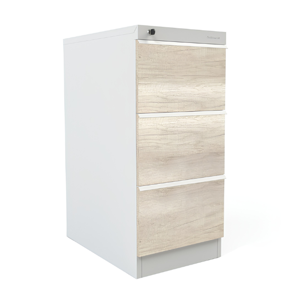 Vicken 3 gavetas laminado