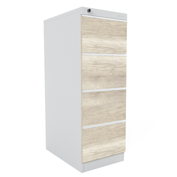 Vicken 4 gavetas laminado